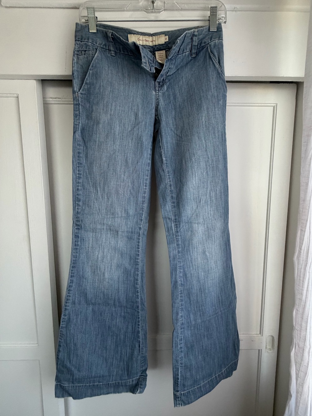 Calvin Klein Jeans Light Wash Flared Women's Jeans